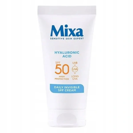 MIXA Przeciw Przesuszeniom krem nawilżający Kwas Hialuronowy SPF50 30ml