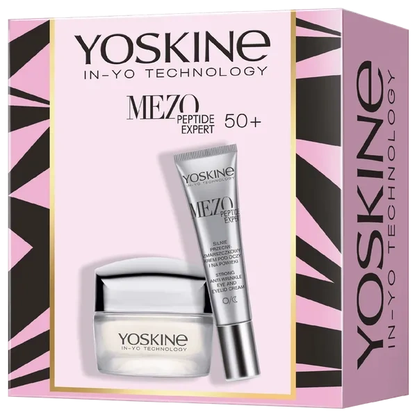 Dax DAX Yoskine Mezo Peptide Expert zestaw do twarzy 50+ (krem + krem pod oczy)