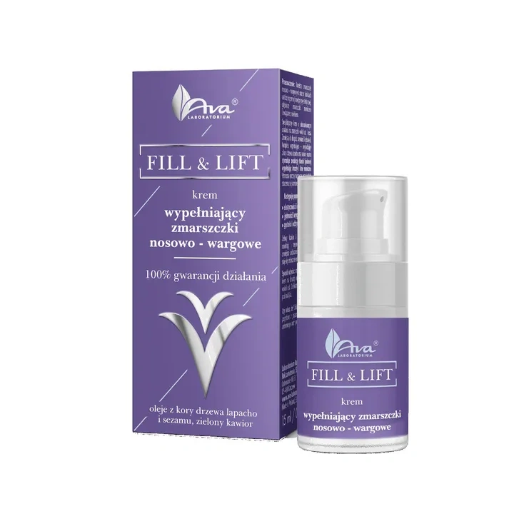 AVA Fill & Lift krem wypełniający zmarszczki nosowo-wargowe 15ml