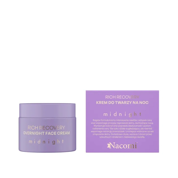 NACOMI Rich Recovery Midnight krem na noc bogaty regenerujący 40ml 