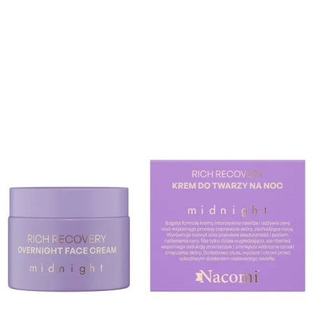 NACOMI Rich Recovery Midnight krem na noc bogaty regenerujący 40ml 