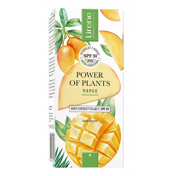 LIRENE Power Of Plants Mango krem energetyzujący 50ml 