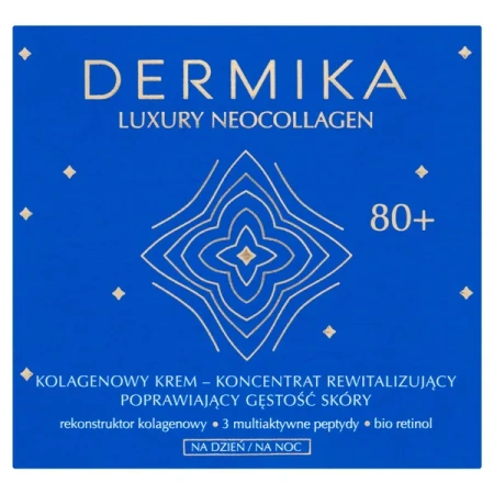 DERMIKA Luxury Neocollagen krem 80+ 50ml 