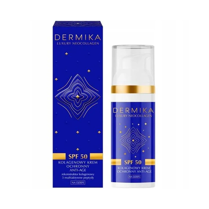 DERMIKA Luxury Neocollagen krem ochronny SPF50 50ml