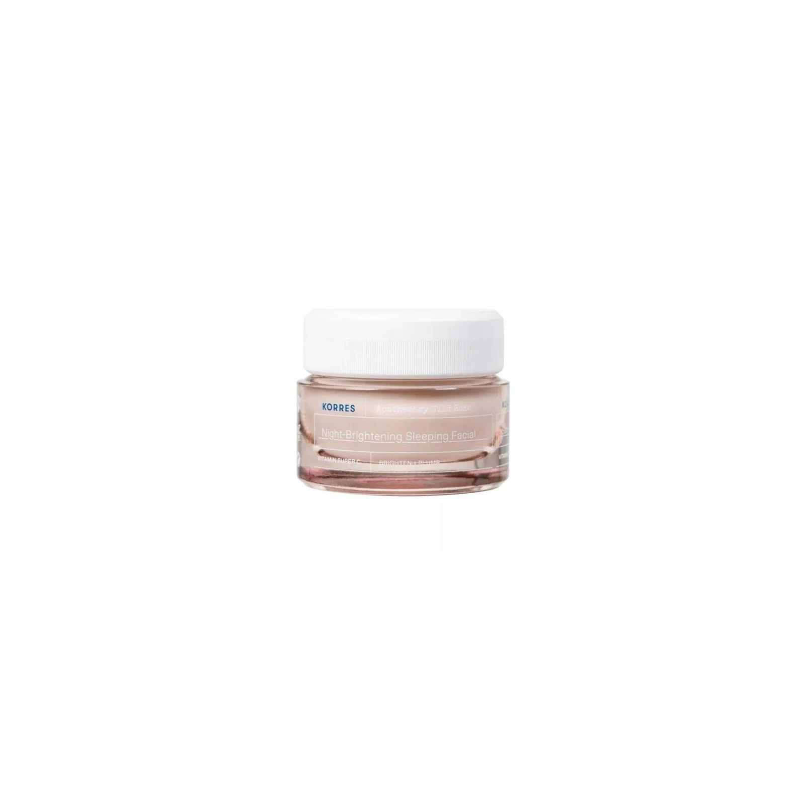 KORRES Apothecary Wild Rose krem maska na noc 40ml + KOSMETYCZKA