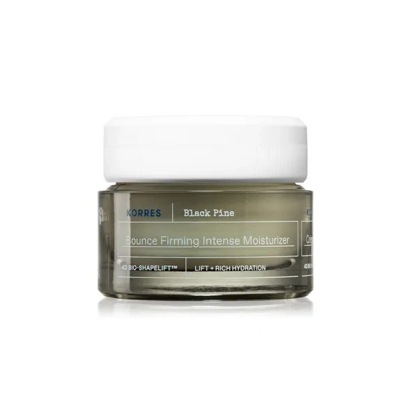 KORRES Black Pine krem na dzień cera sucha 40ml + KOSMETYCZKA