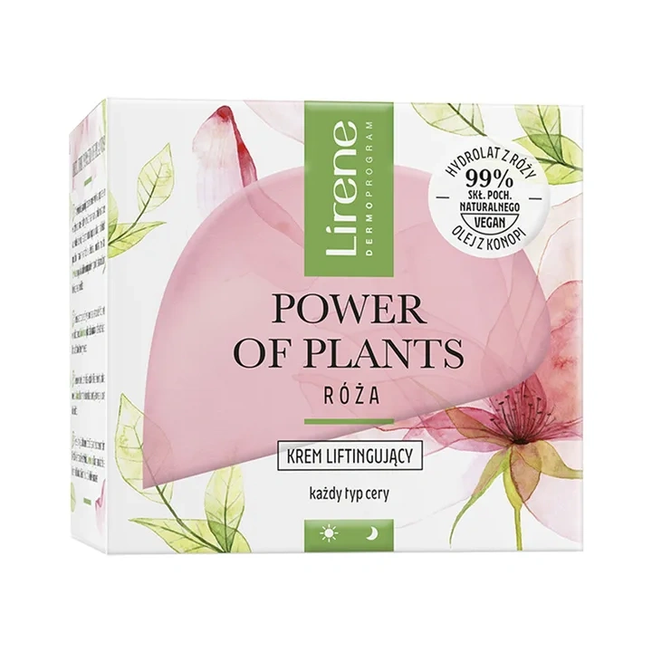LIRENE Power of Plants Róża krem liftingujący 50ml