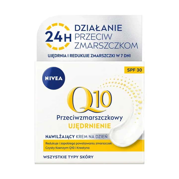 NIVEA Visage Q10+ krem przeciwzmarszczkowy SPF15 50ml