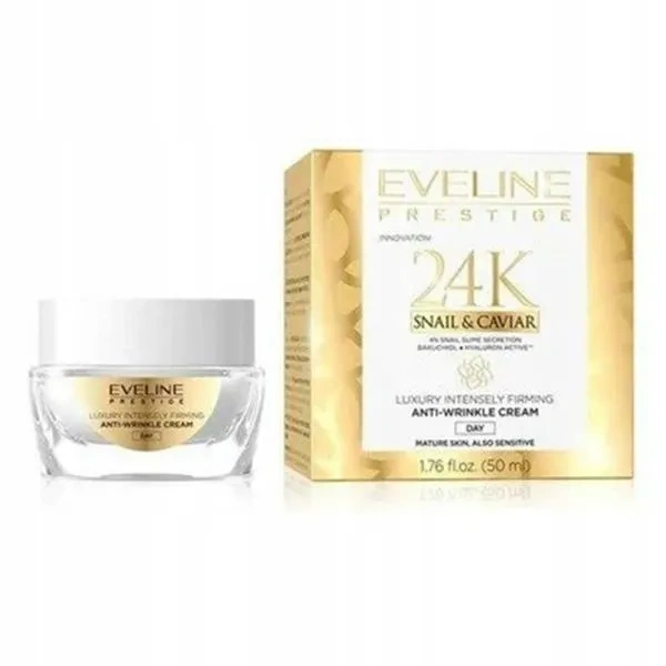 Eveline EVELINE 24k Snail&amp;Caviar Anti-Falten-Creme 50ml
