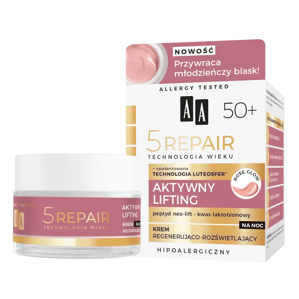 AA Technologia Wieku 5Repair 50+ krem noc 50ml
