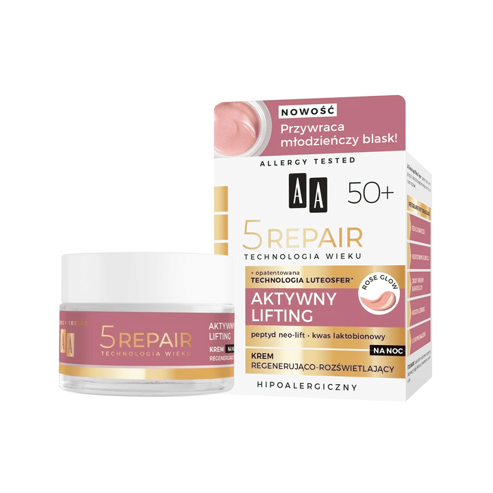 AA Technologia Wieku 5Repair 50+ krem noc 50ml