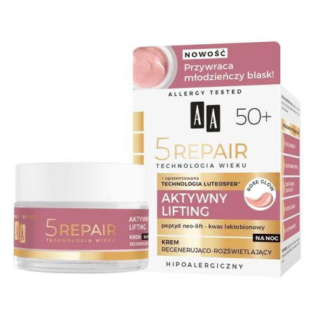 AA Technologia Wieku 5Repair 50+ krem noc 50ml