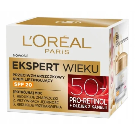 L'OREAL Ekspert Wieku 50+ krem z retinolem SPF20 50ml