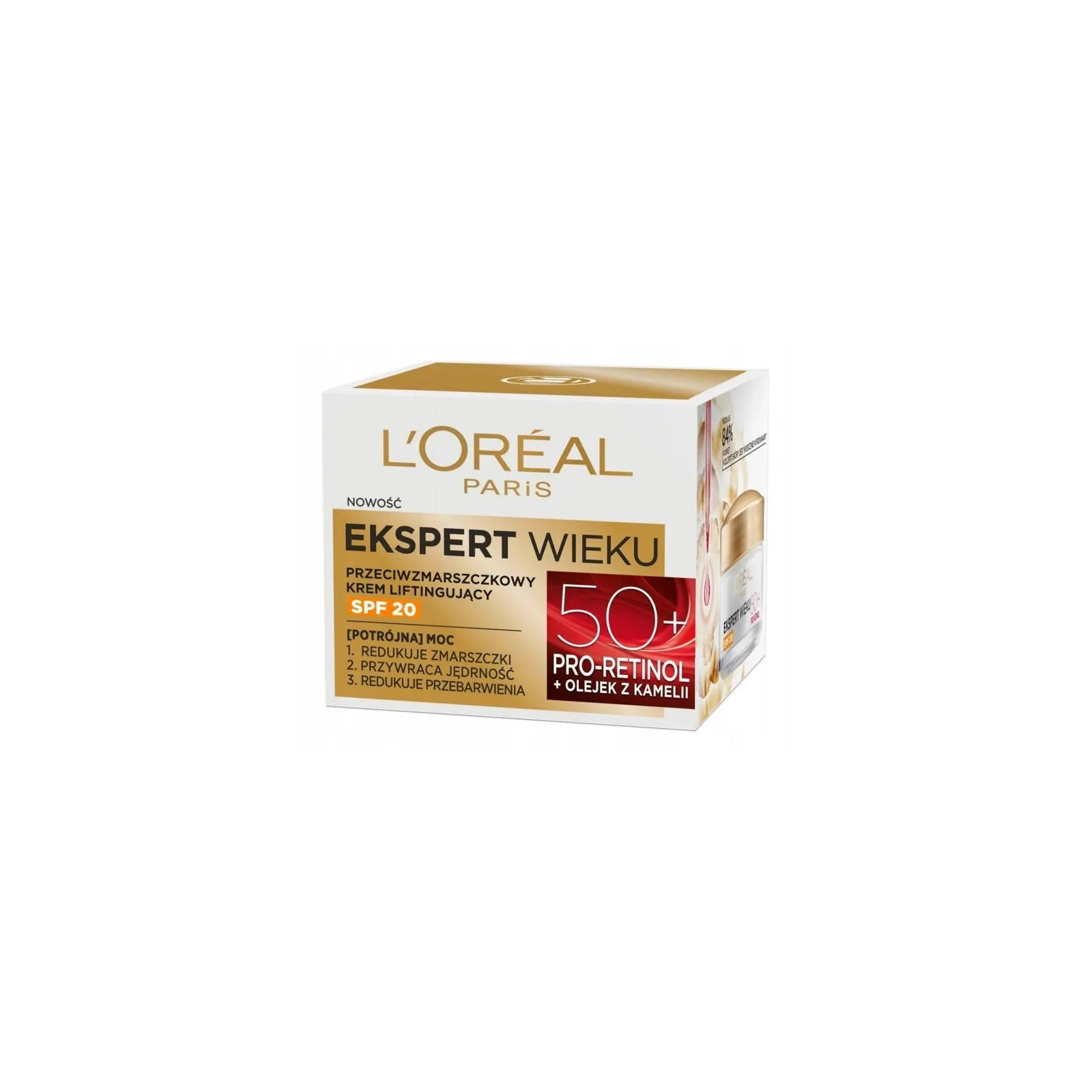 L'OREAL Ekspert Wieku 50+ krem z retinolem SPF20 50ml