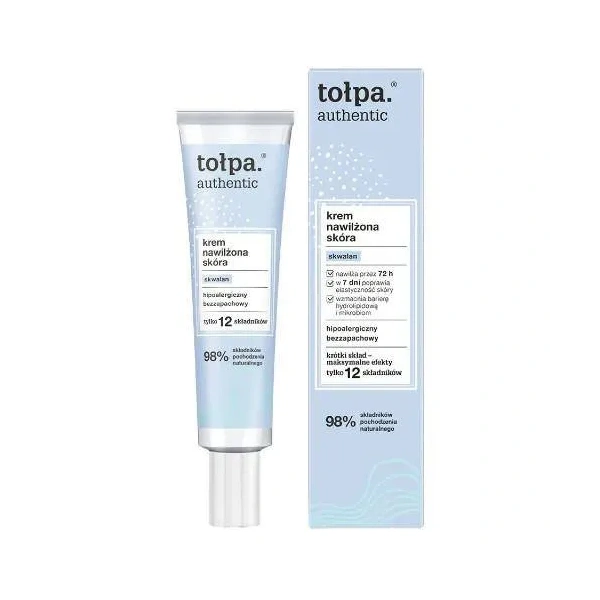 Tołpa TOŁPA Authentic krem nawilżona skóra 40ml — Składniki i ocena