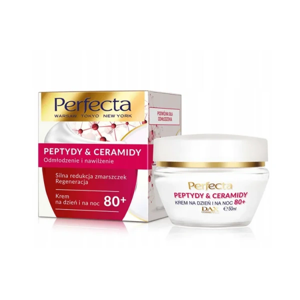 Dax DAX Perfecta Peptydy &amp; Ceramidy krem 80+ dzień noc 50ml — Składniki i ocena