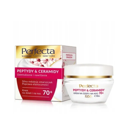 DAX Perfecta Peptydy & Ceramidy krem 70+ dzień noc 50ml