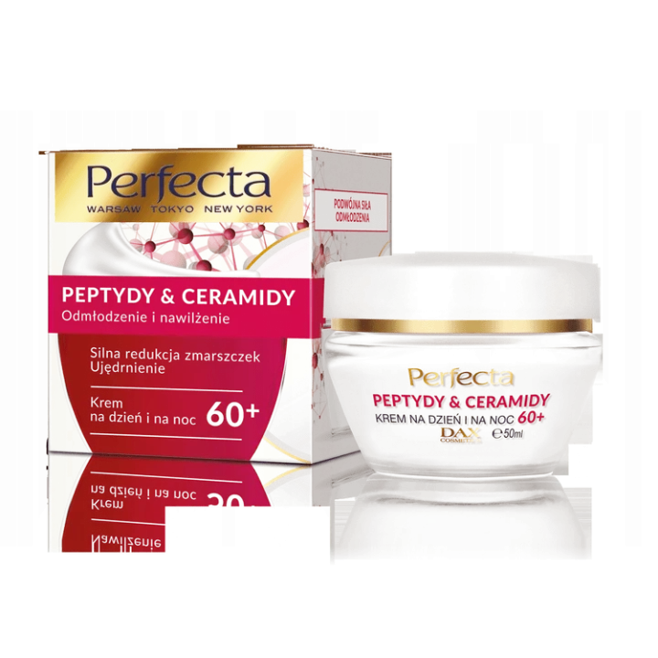DAX Perfecta Peptydy & Ceramidy krem 60+ dzień noc 50ml