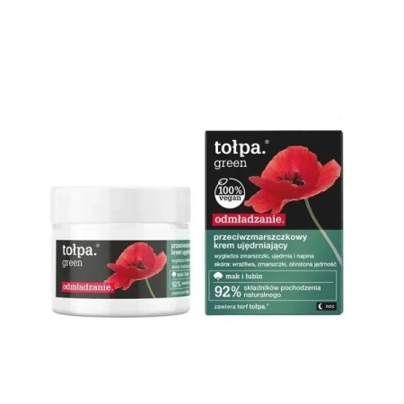 TOŁPA Green Odmładzanie krem ujędrniający noc 50ml