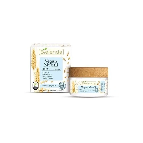 BIELENDA Vegan Muesli krem Nawilżający dzień i noc 50ml