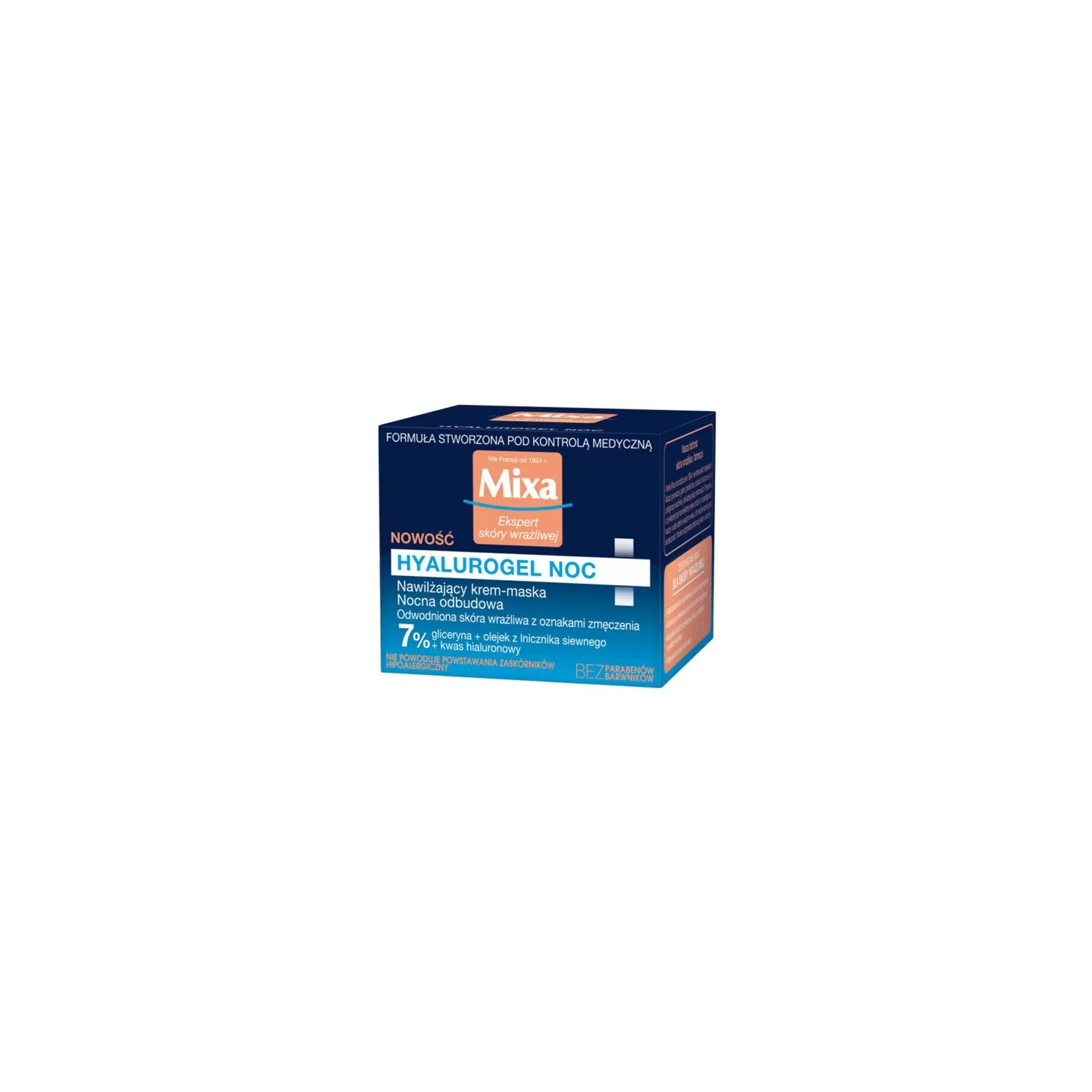 MIXA Hyalurogel krem-maska na noc 50ml