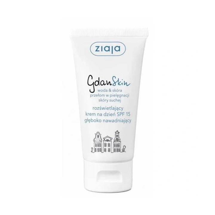 ZIAJA GdanSkin rozświetlający krem na dzień SPF15 50ml