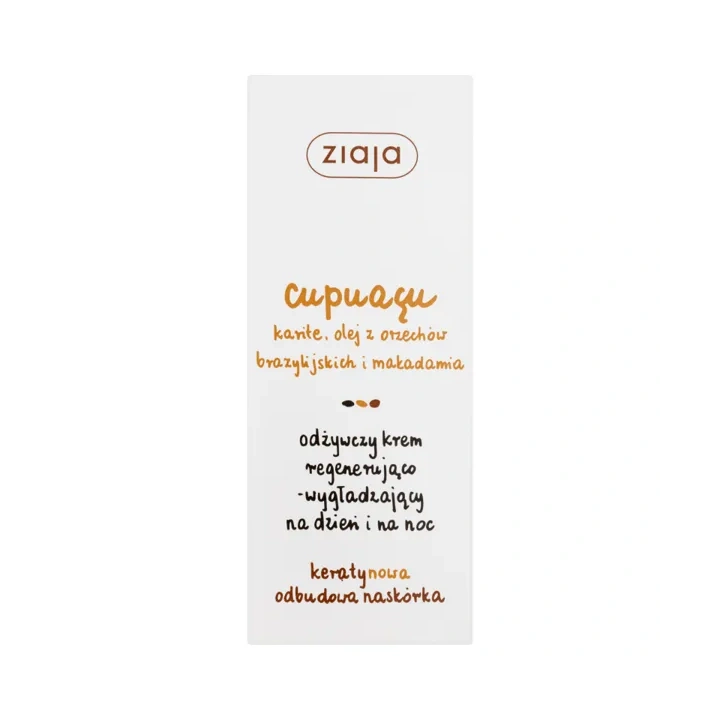 ZIAJA Cupuacu odżywczy krem regenerująco-wygładzający 50ml