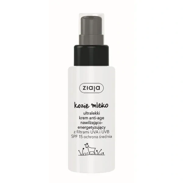ZIAJA Kozie Mleko ultralekki krem anti-age SPF15 50ml