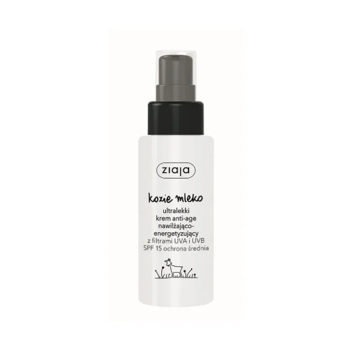 ZIAJA Kozie Mleko ultralekki krem anti-age SPF15 50ml
