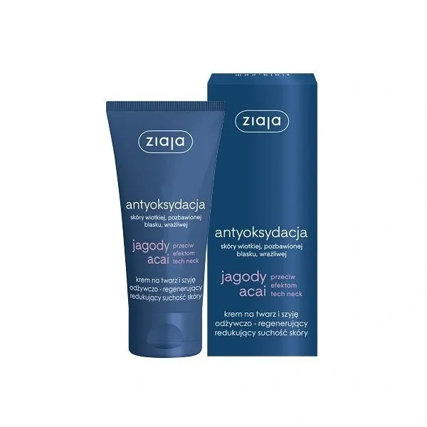 Ziaja ZIAJA Jagody Acai krem odżywczo-regenerujący 50ml — Składniki i ocena