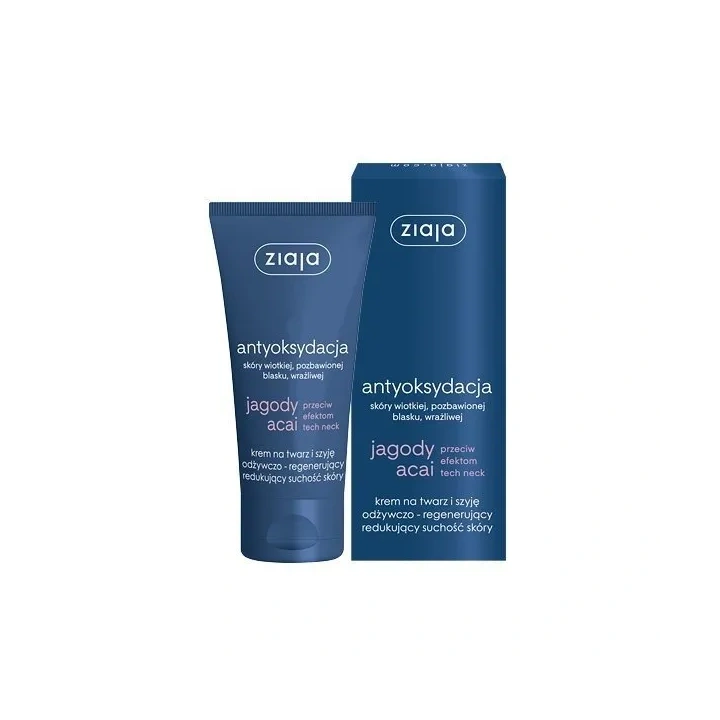 ZIAJA Jagody Acai krem odżywczo-regenerujący 50ml
