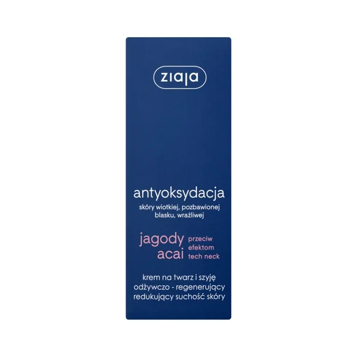 ZIAJA Jagody Acai krem odżywczo-regenerujący 50ml