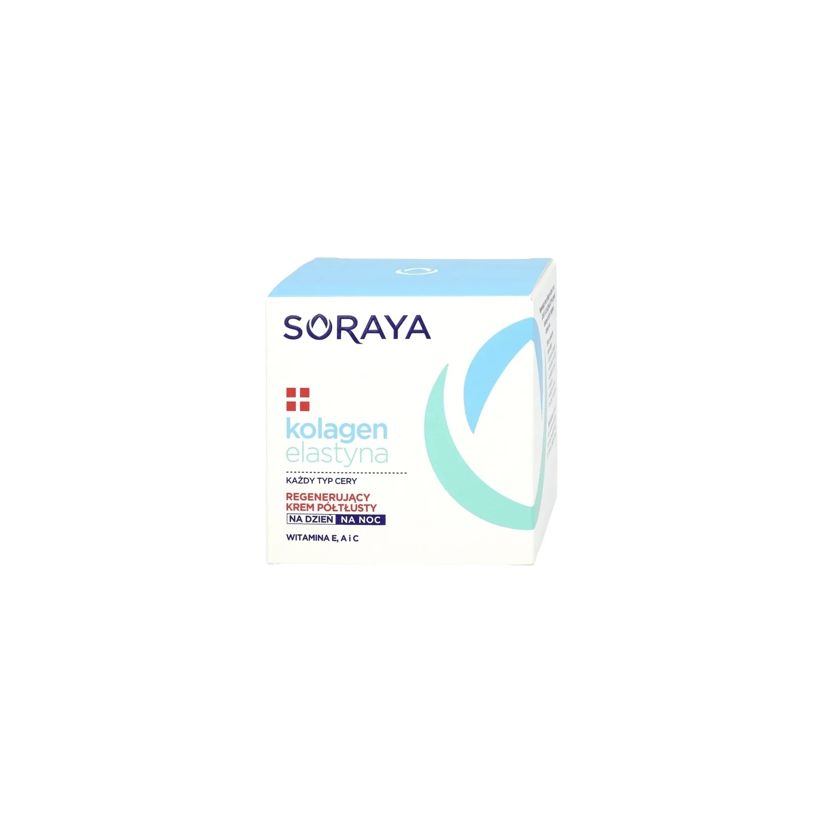 SORAYA  Kolagen Elastyna półtłusty krem regenerujący 50ml