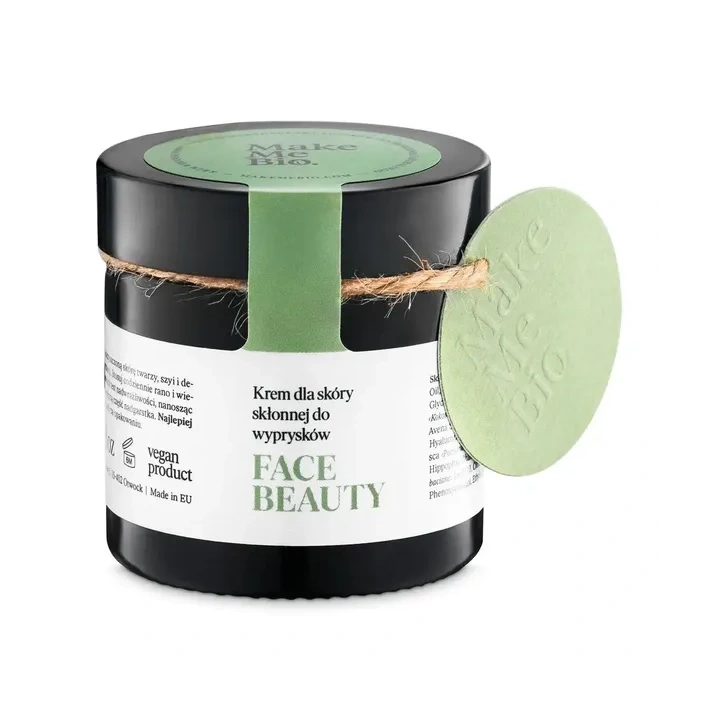 MAKE ME BIO Face Beauty krem do skóry skłonnej do wyprysków 60ml