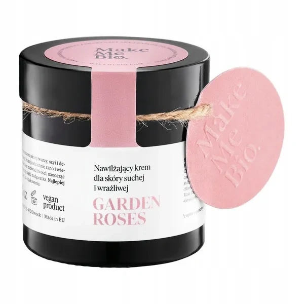 MAKE ME BIO Garden Roses nawilżający krem cera sucha wrażliwa 60ml