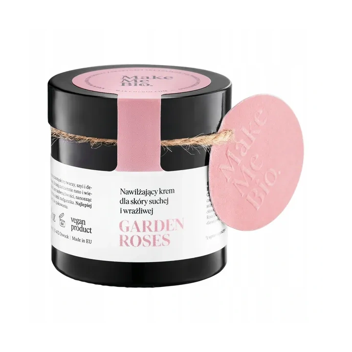 MAKE ME BIO Garden Roses nawilżający krem cera sucha wrażliwa 60ml