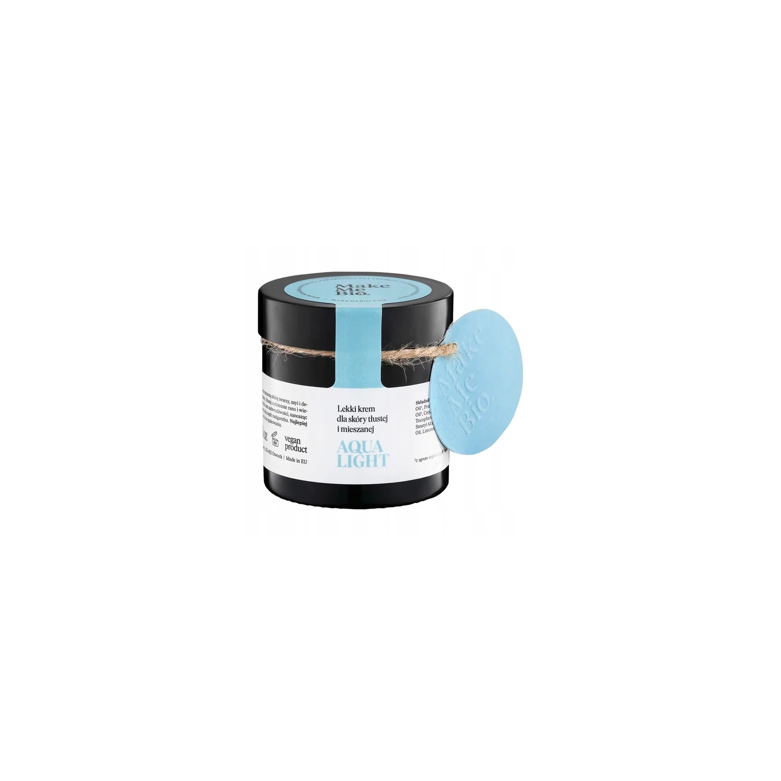 MAKE ME BIO Aqua Light lekki krem do skóry tłustej i mieszanej 60ml