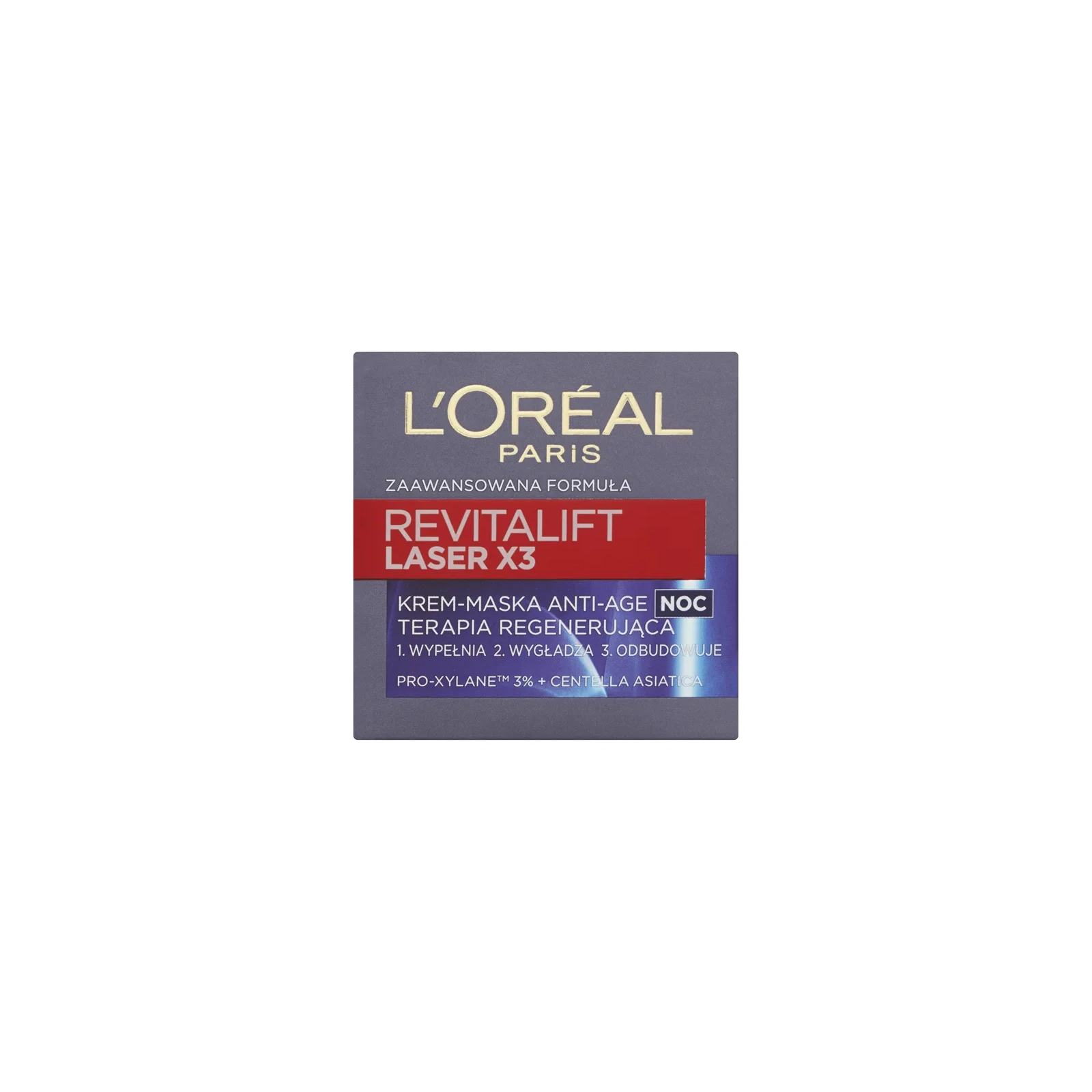 L'OREAL Revitalift Laser X3 krem-maska anti-age na noc Terapia Regenerująca 50ml