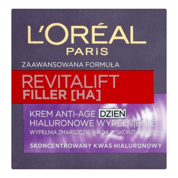 L'OREAL L'OREAL Revitalift Filler HA Creme anti-age für den Tag 50ml — Inhaltsstoffe i ocena