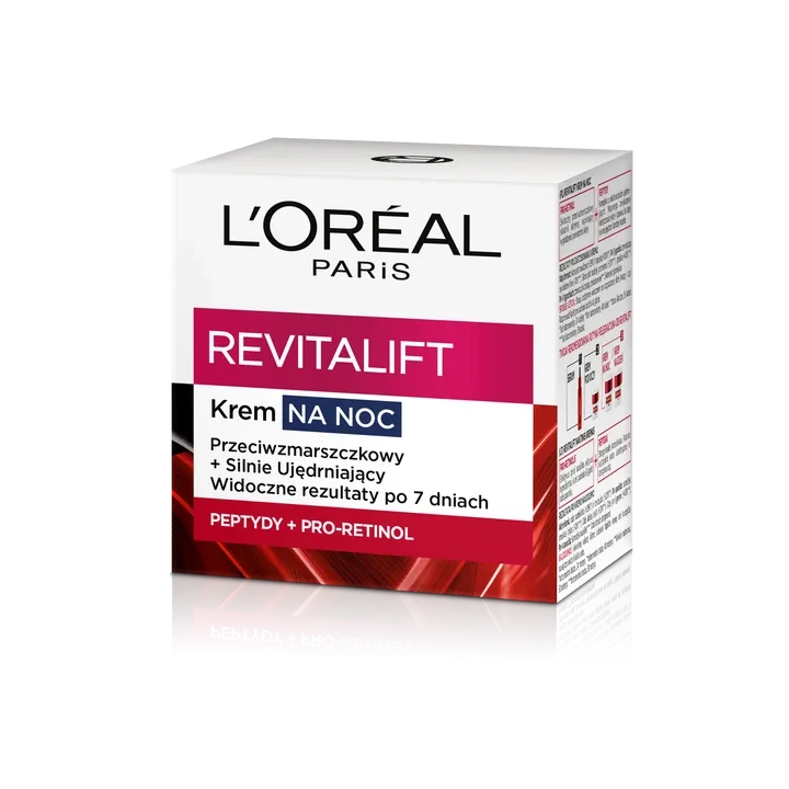 LOREAL Revitalift przeciwzmarszczkowy bogaty krem na noc 50ml