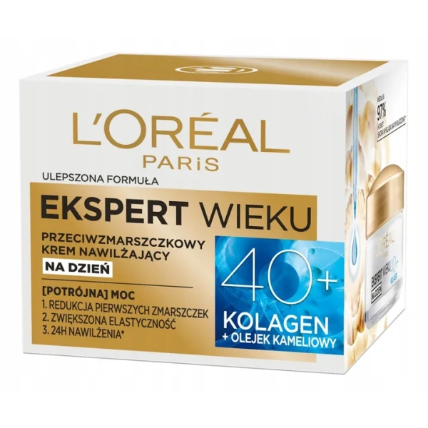 L'OREAL Ekspert Wieku 40+ przeciwzmarszczkowy krem wygładzający na dzień 50ml