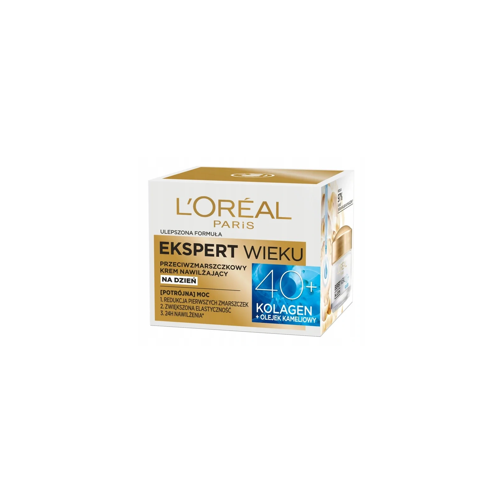 L'OREAL Ekspert Wieku 40+ przeciwzmarszczkowy krem wygładzający na dzień 50ml