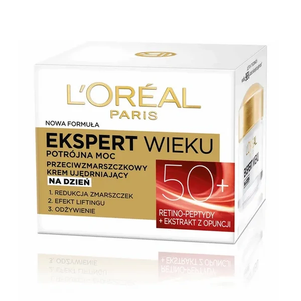 L'OREAL Ekspert Wieku 50+ przeciwzmarszczkowy krem ujędrniający na dzień 50ml