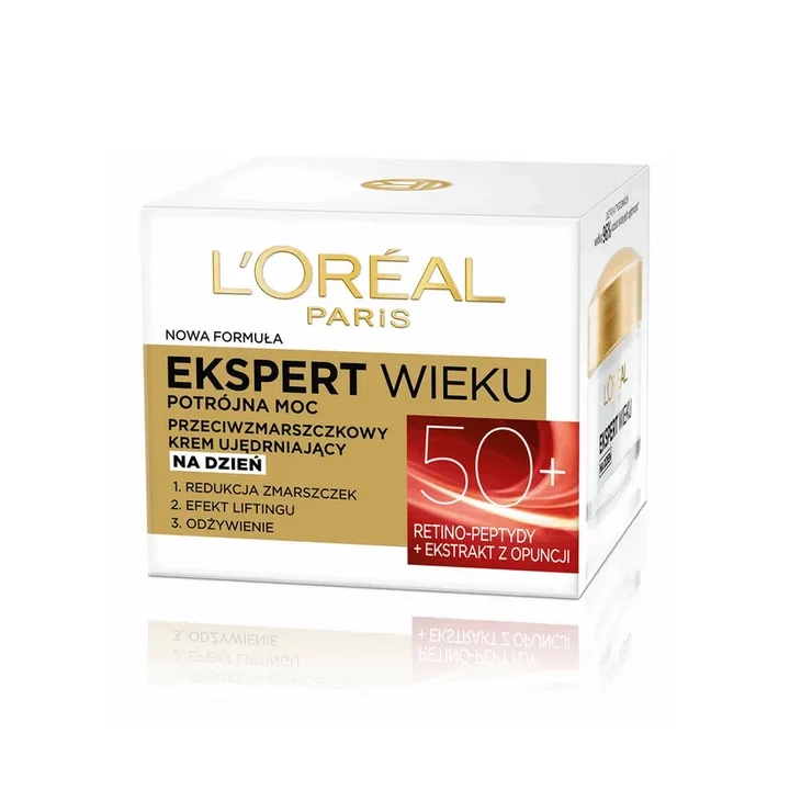 L'OREAL Ekspert Wieku 50+ przeciwzmarszczkowy krem ujędrniający na dzień 50ml