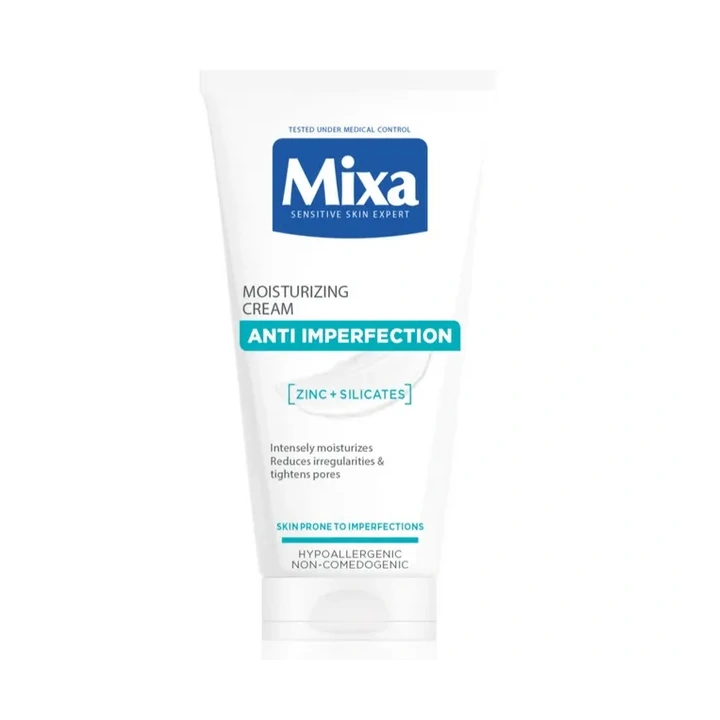 MIXA Przeciw Niedoskonałościom krem nawilżający 50ml 