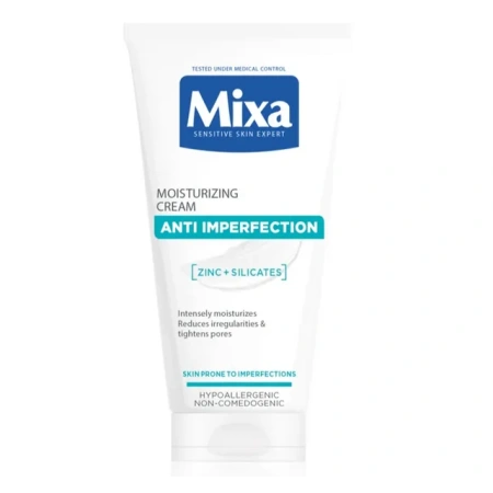 MIXA Przeciw Niedoskonałościom krem nawilżający 50ml 