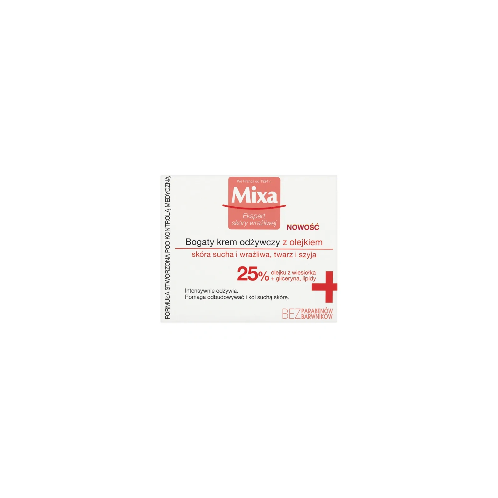 MIXA Bogaty krem odżywczy z olejkiem 25% 50ml