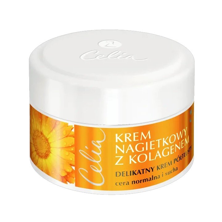 CELIA Kolagen nagietkowy krem z kolagenem półtłusty 50ml