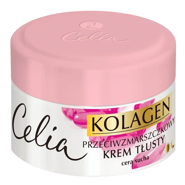 CELIA Kolagen 40+ przeciwzmarszczkowy krem tłusty 50ml