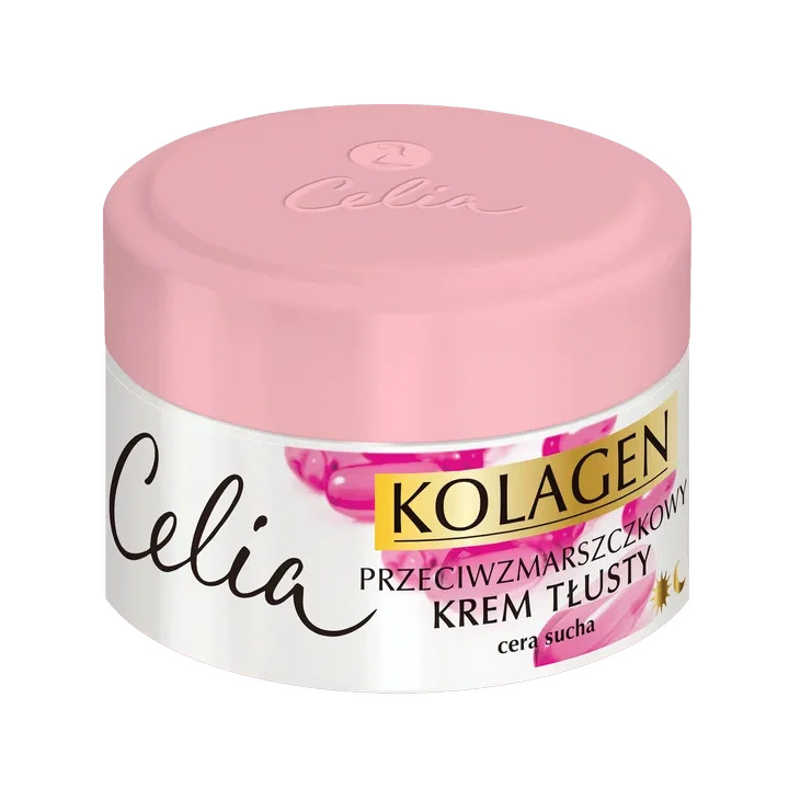 CELIA Kolagen 40+ przeciwzmarszczkowy krem tłusty 50ml